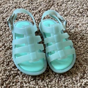 Mint Mini Melissa sandals